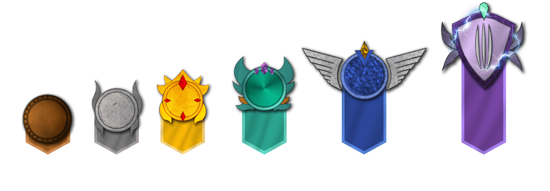 Medallas de gamificación